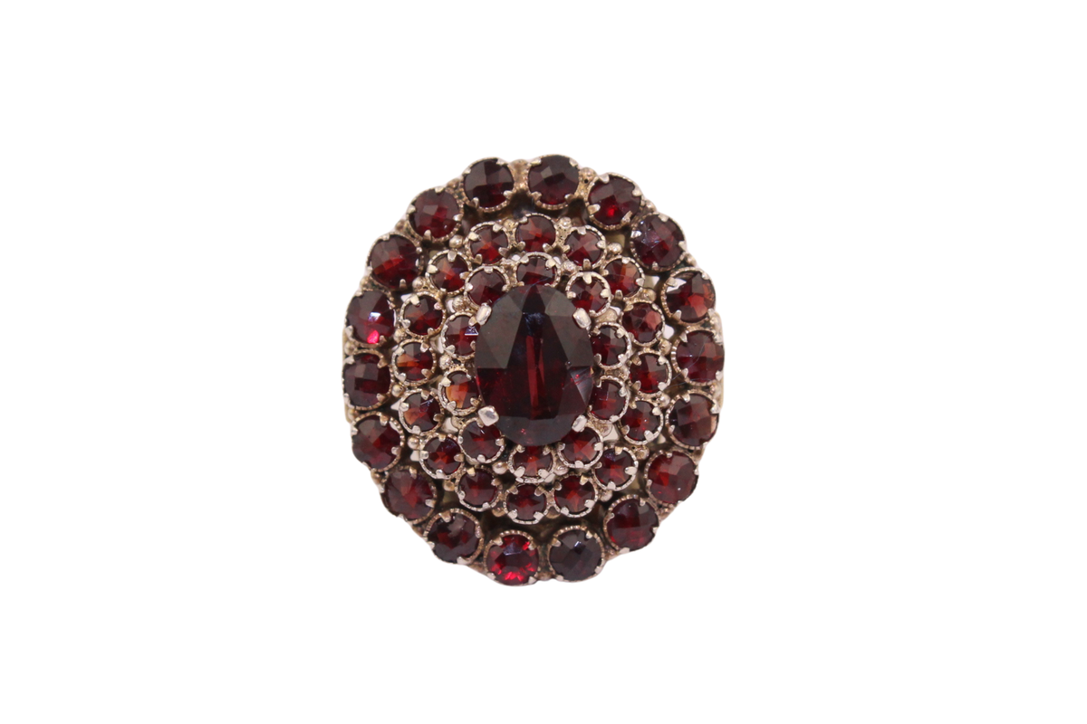 Böhmischer Granat Ring