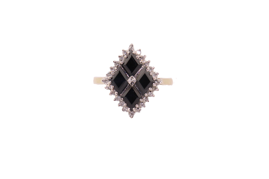 Onyx Gold Ring