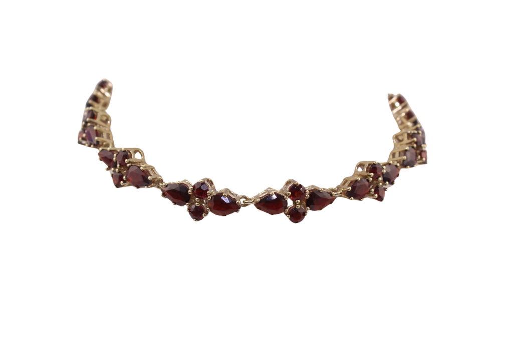 Bohemian Garnet Bracelet
