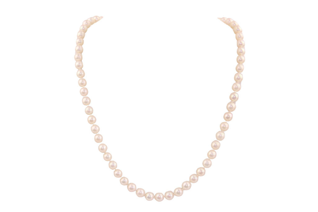Freshwater Pearl Necklace Gold