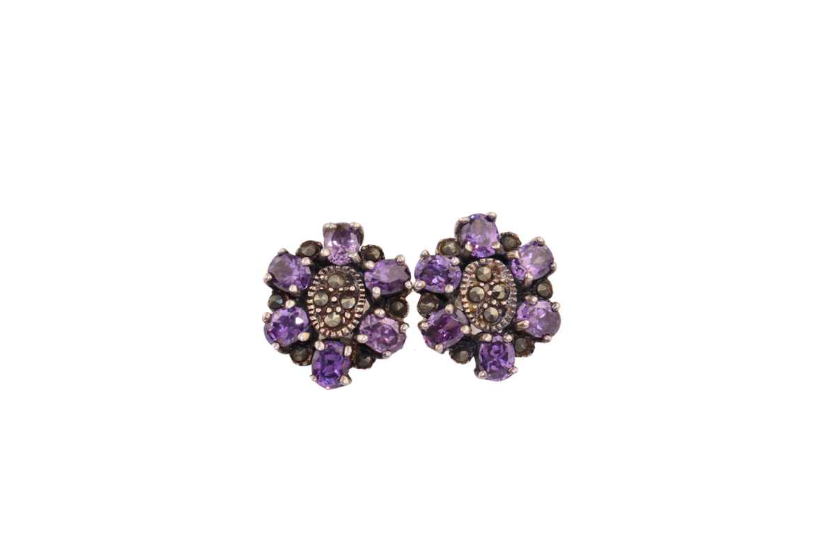 Amethyst Ohrstecker