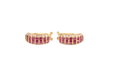 Ruby earrings