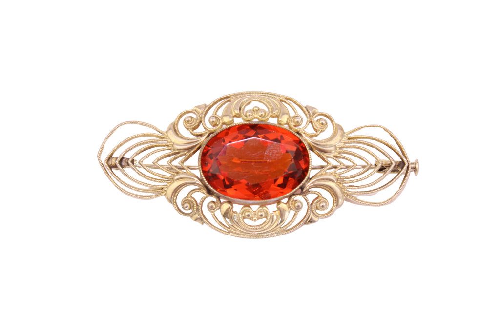 Jugendstil-Brosche