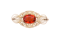 Jugendstil-Brosche