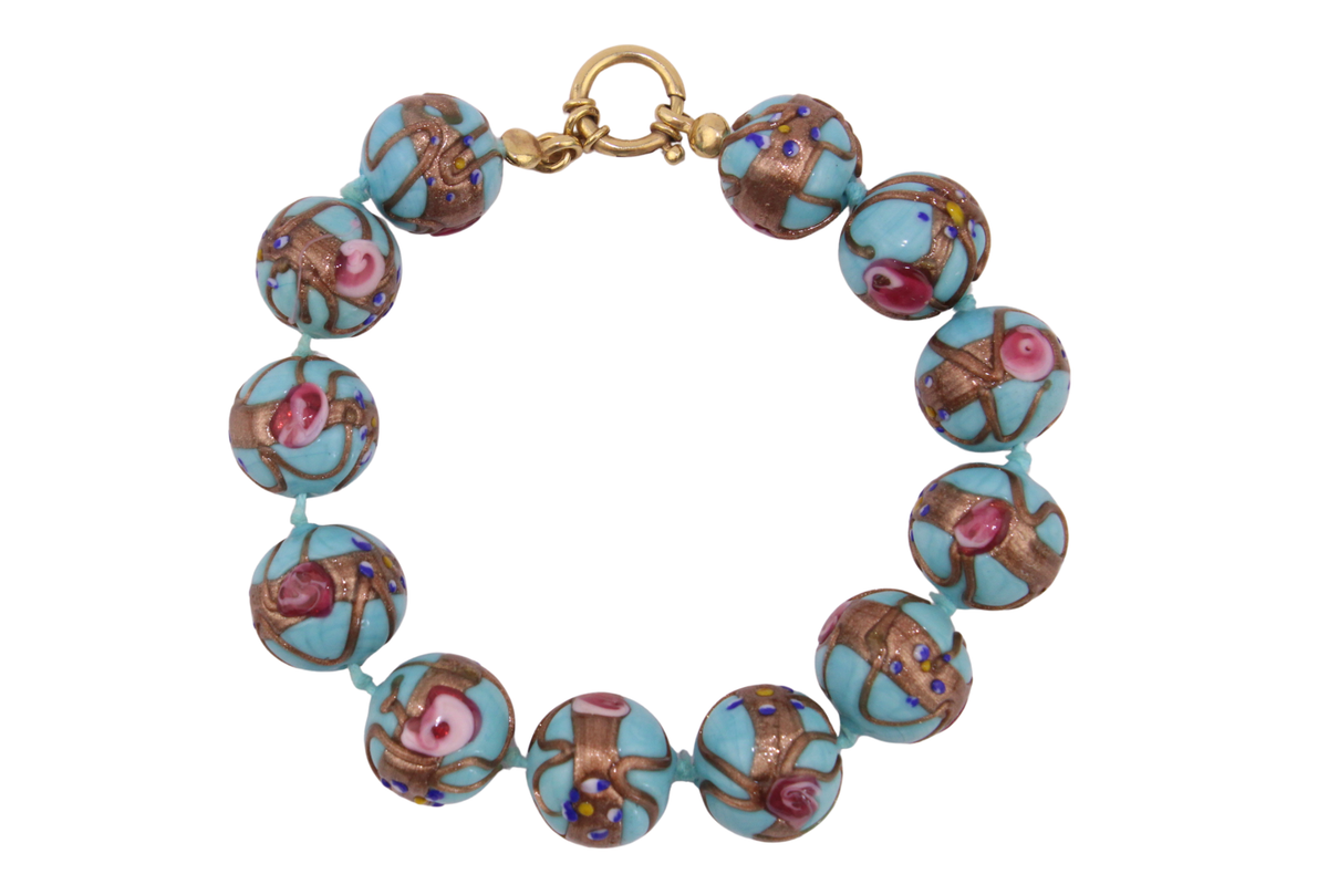 Murano Glasperlen Armband
