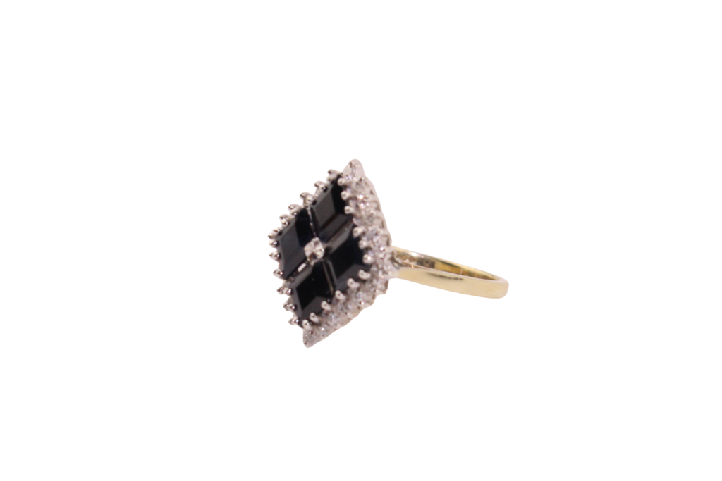 Onyx Gold Ring