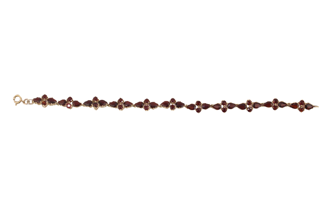 Bohemian Garnet Bracelet