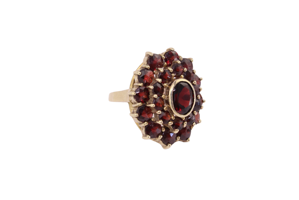 Böhmischer Granat Ring