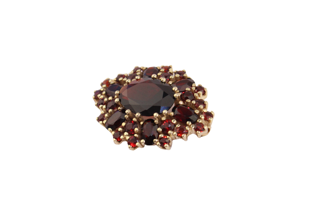 Bohemian Garnet Brooch