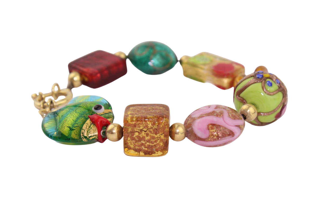 Murano Glasperlen Armband