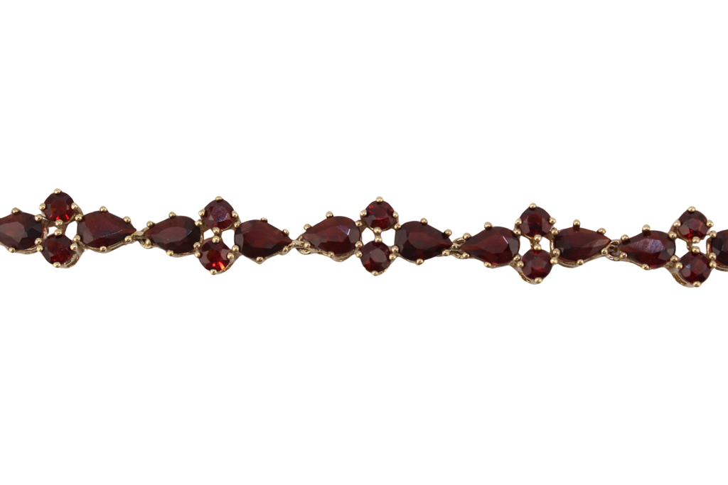 Bohemian Garnet Bracelet