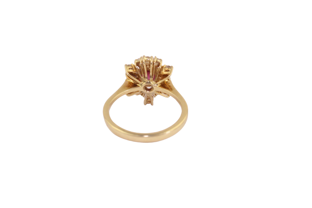 Rubin Diamant Ring
