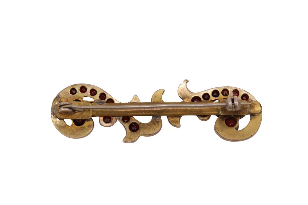 Bohemian Garnet Brooch