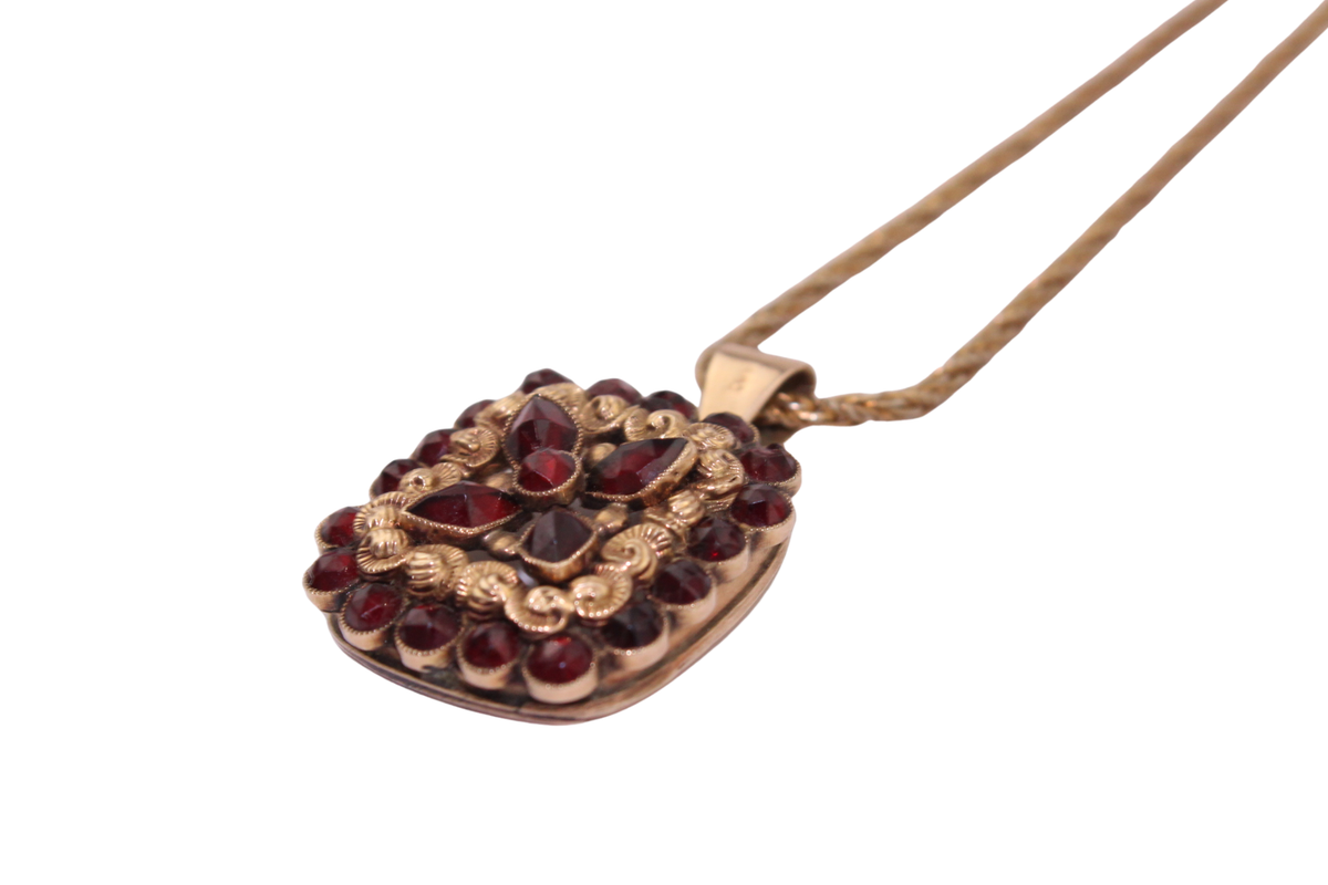 Böhmische Granat Kette