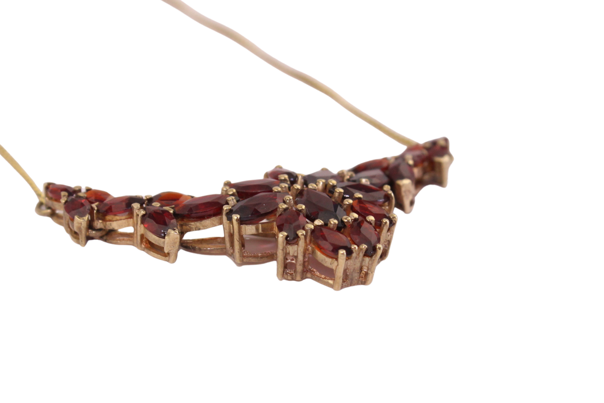 Böhmischer Granat Collier