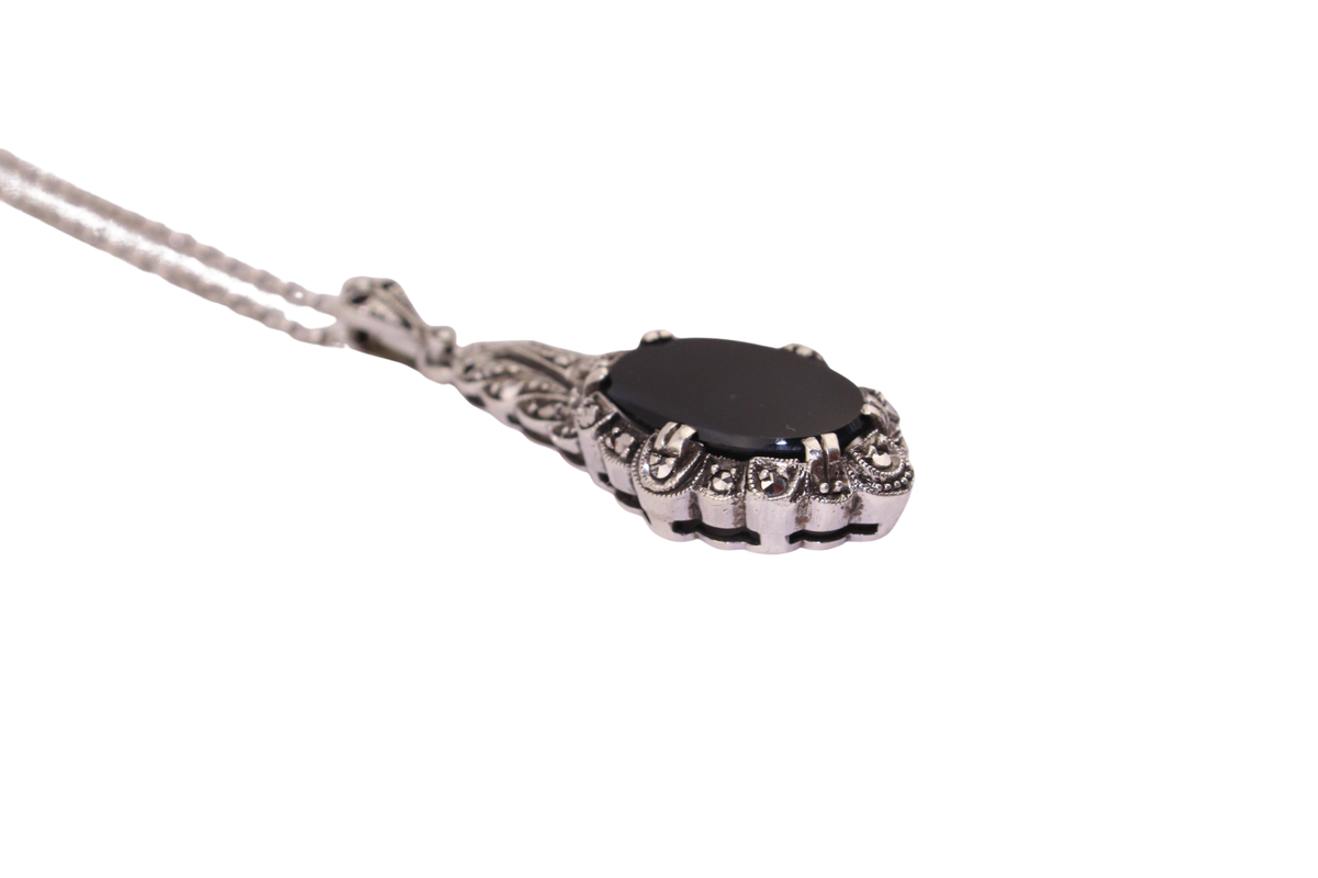 Onyx Halskette
