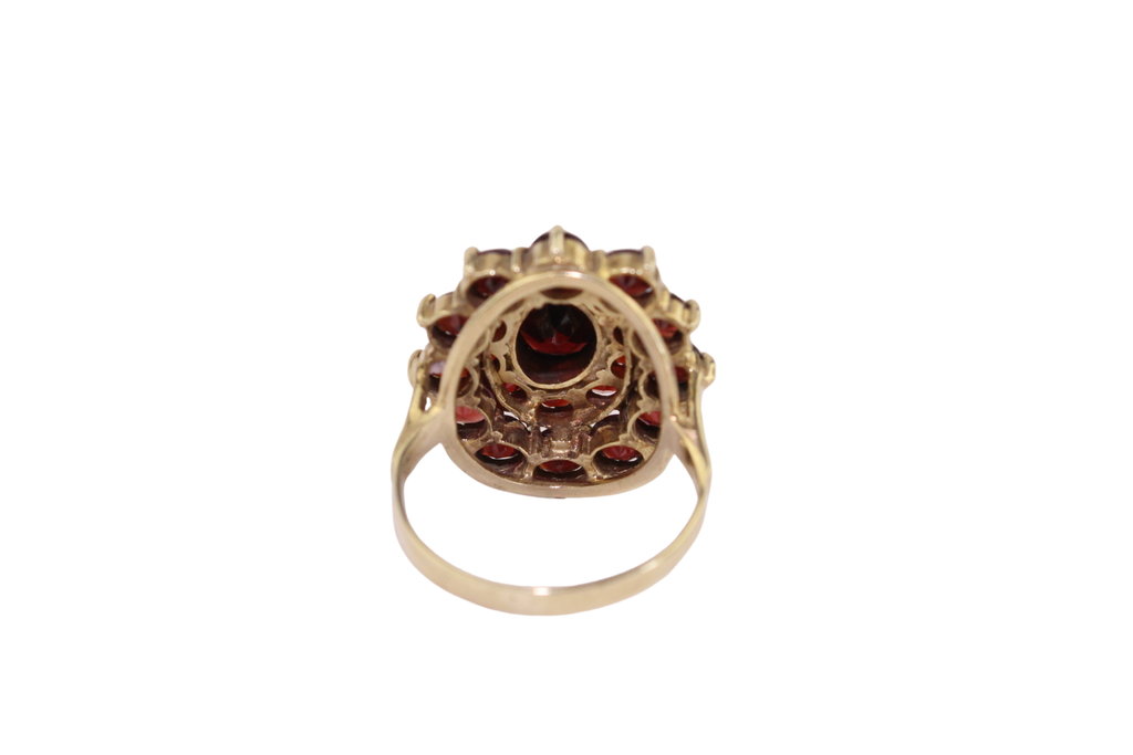 Böhmischer Granat Ring