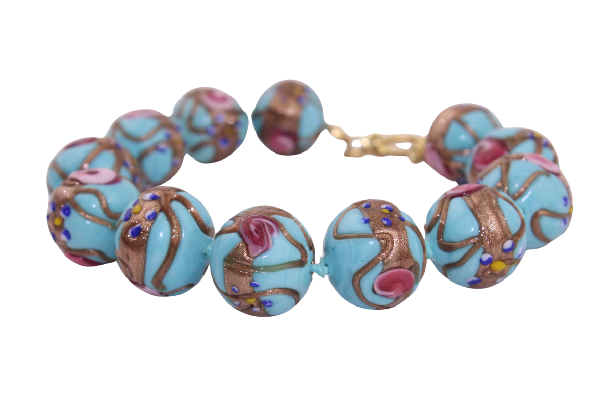 Murano Glasperlen Armband