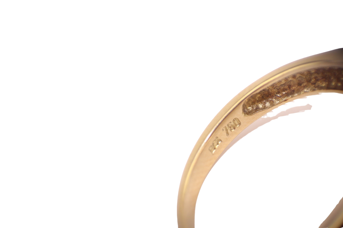 Pink Tourmaline Gold Ring