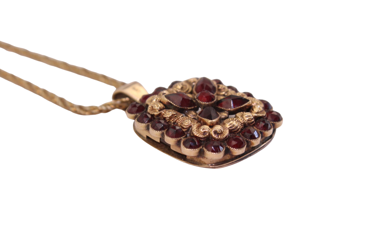 Böhmische Granat Kette