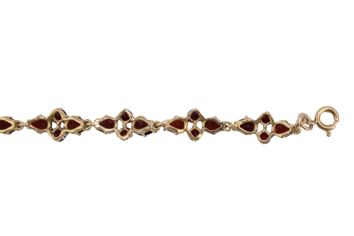 Bohemian Garnet Bracelet