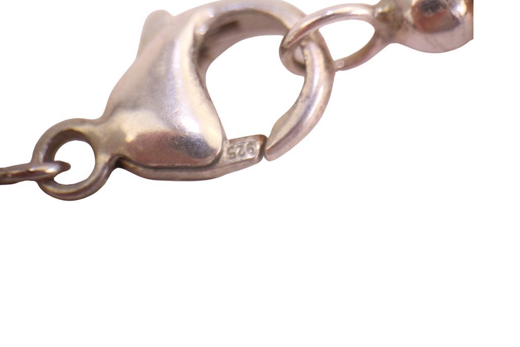 Freshwater pearl necklace, rose